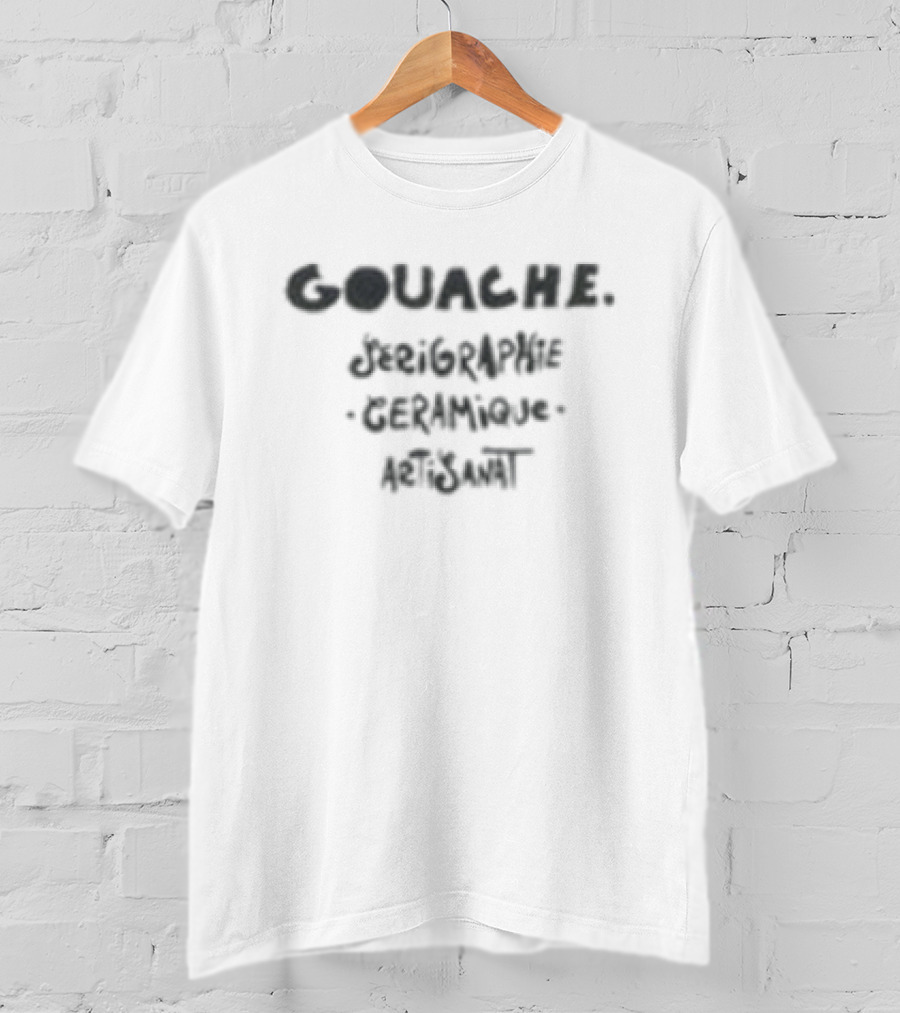 Gouache Bouquet Of Flowers Scratch The Surface Make T-Shirt