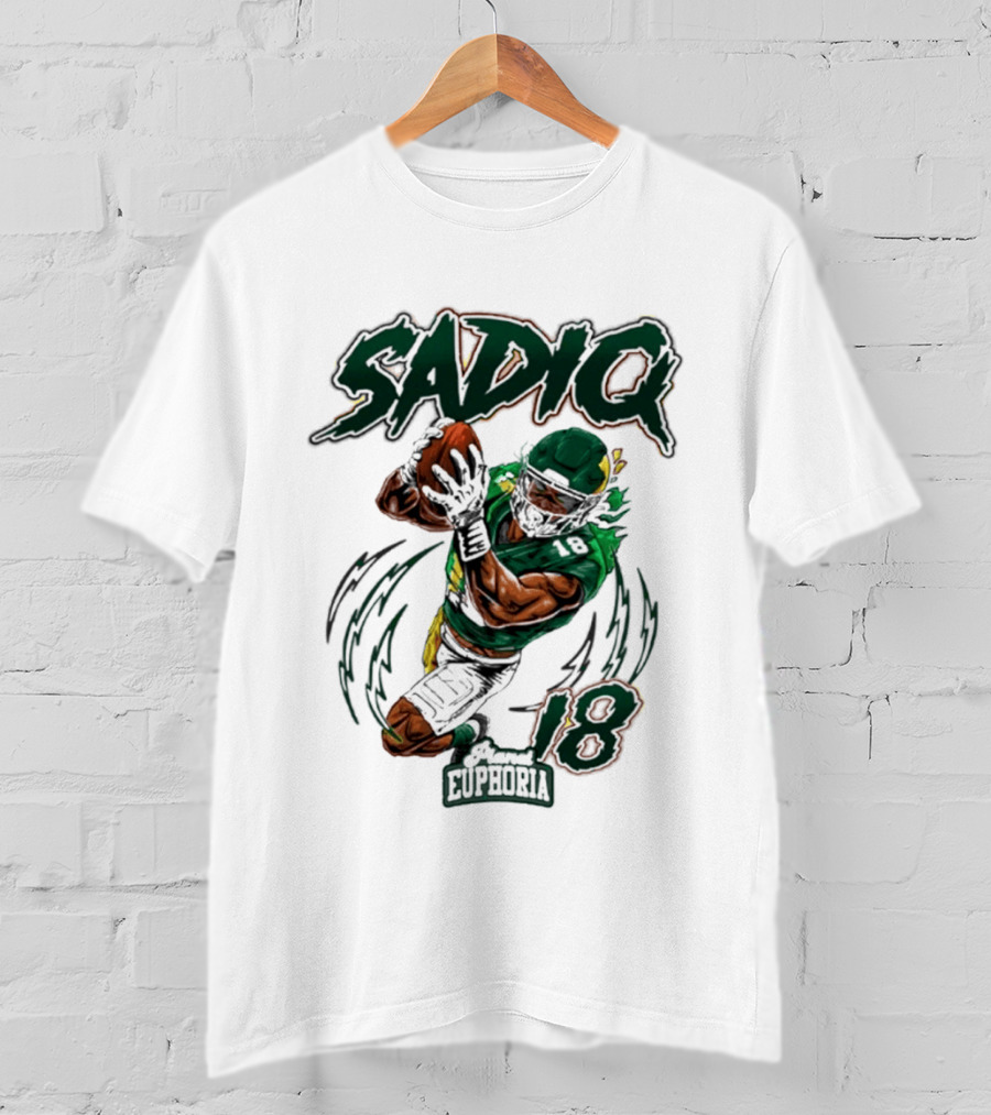 Sadiq Euphoria Football Catch 18 T-Shirt
