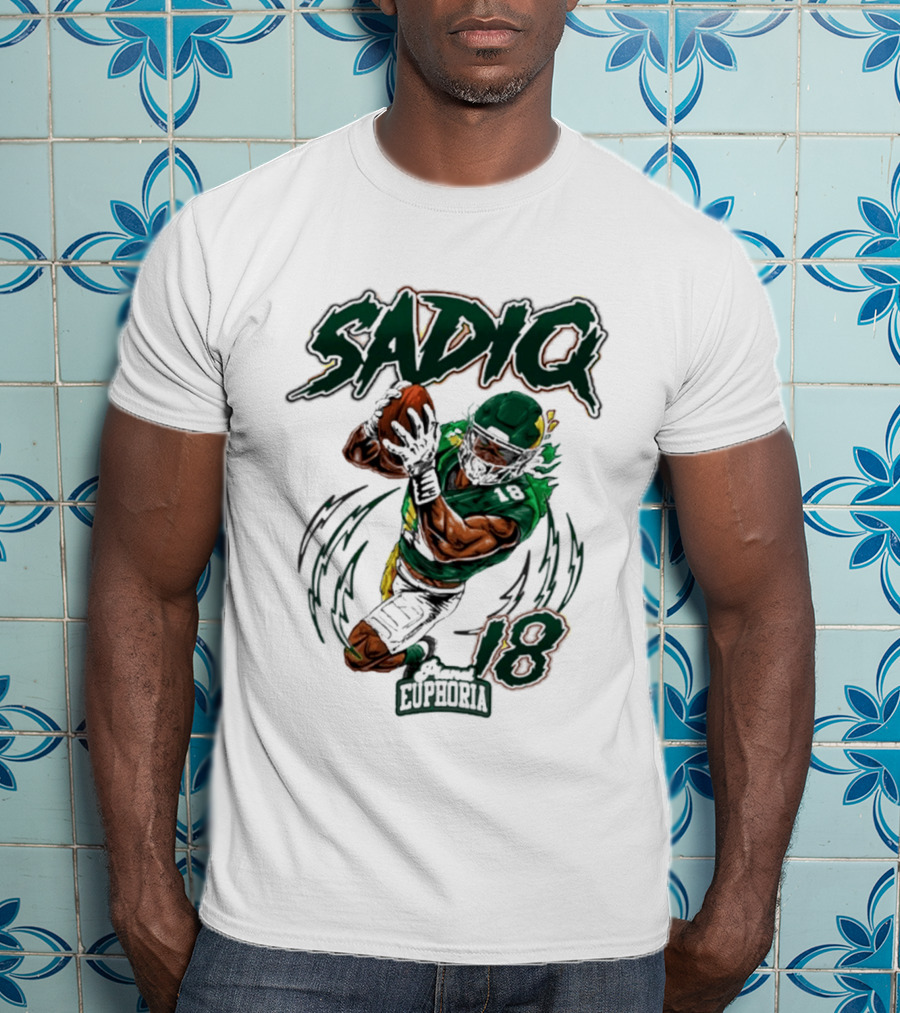 Sadiq Euphoria Football Catch 18 T-Shirt