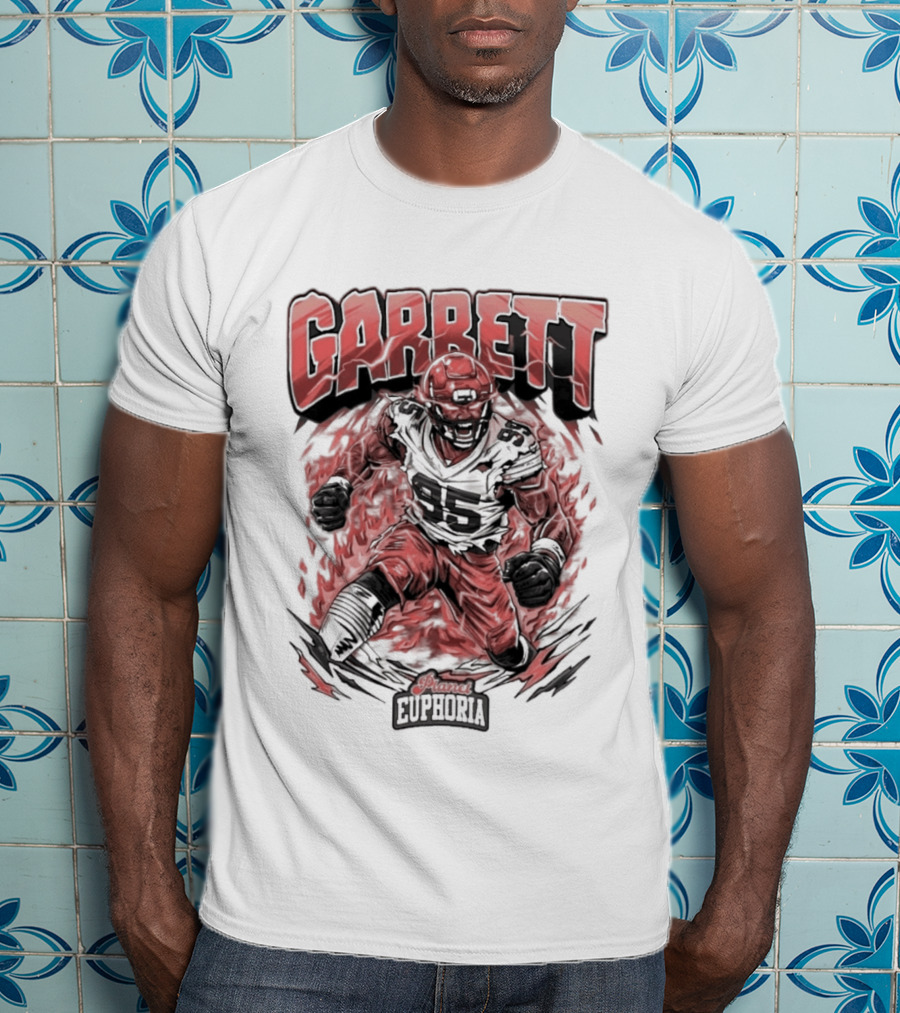 Garrett Inferno Hysteria Fiery Football Warrior T-Shirt