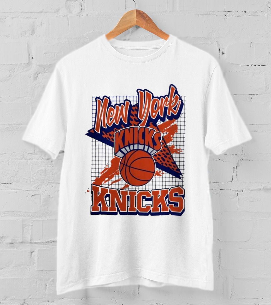 New York Knicks Hardwood Classics Vintage Basketball T-Shirt