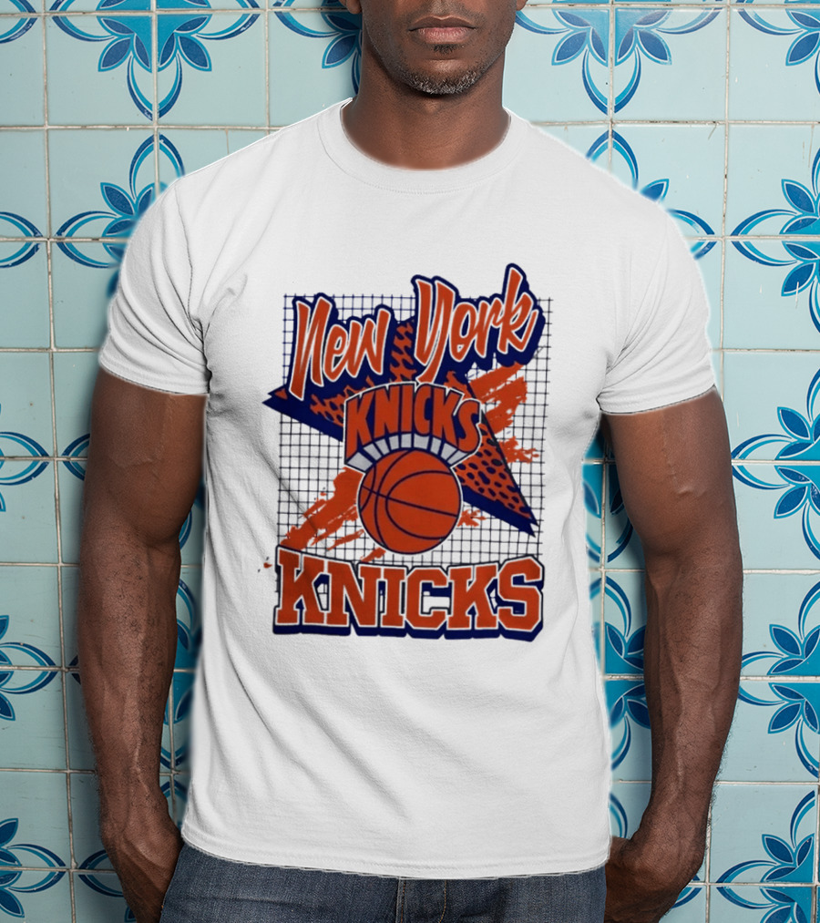 New York Knicks Hardwood Classics Vintage Basketball T-Shirt