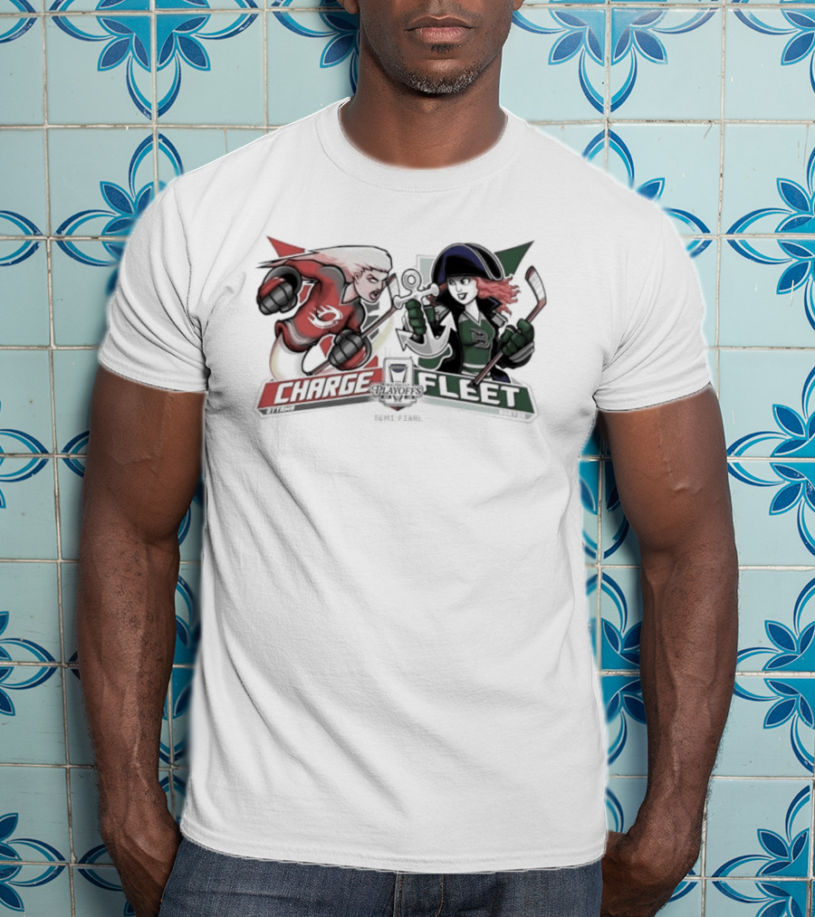 Ottawa Charge Vs Boston Fleet Walter Cup 2026 Head To Head Showdown T-Shirt