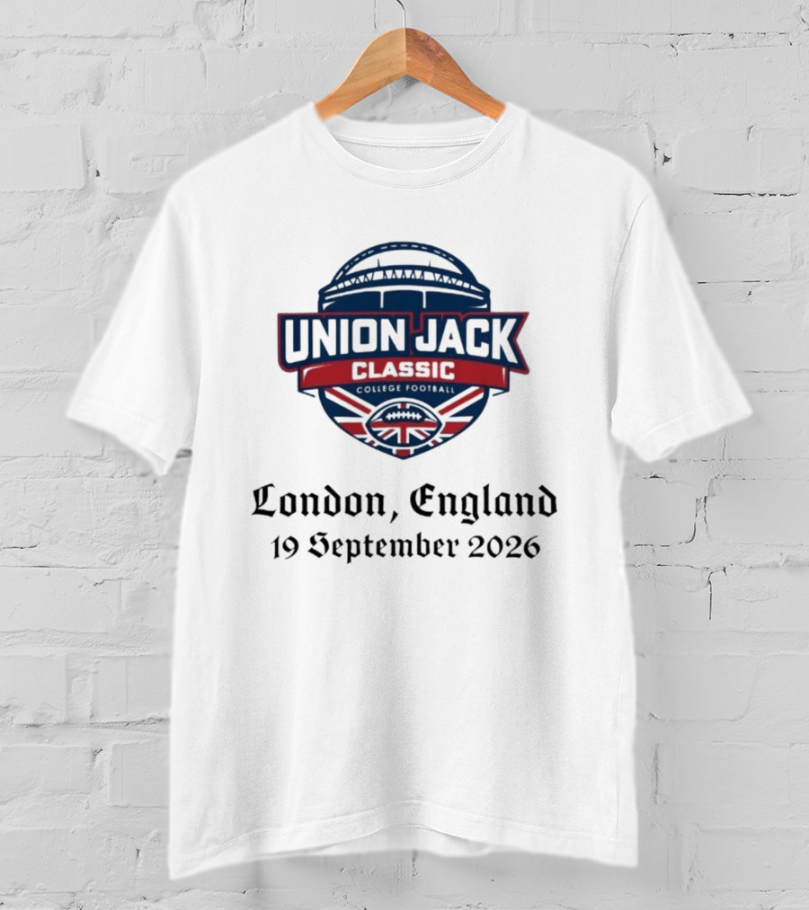 Union Jack Classic London England 19 September 2026 T-Shirt