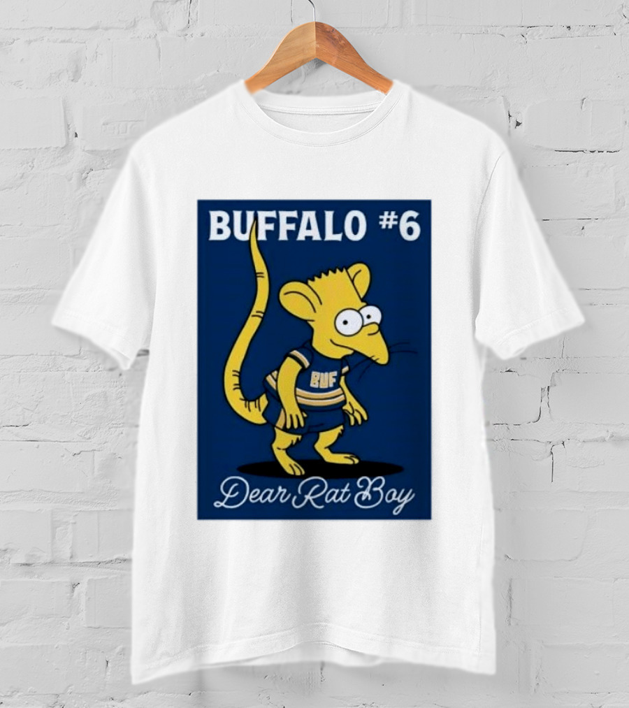 Buffalo #6 Dear Rat Boy BUF Jersey T-Shirt