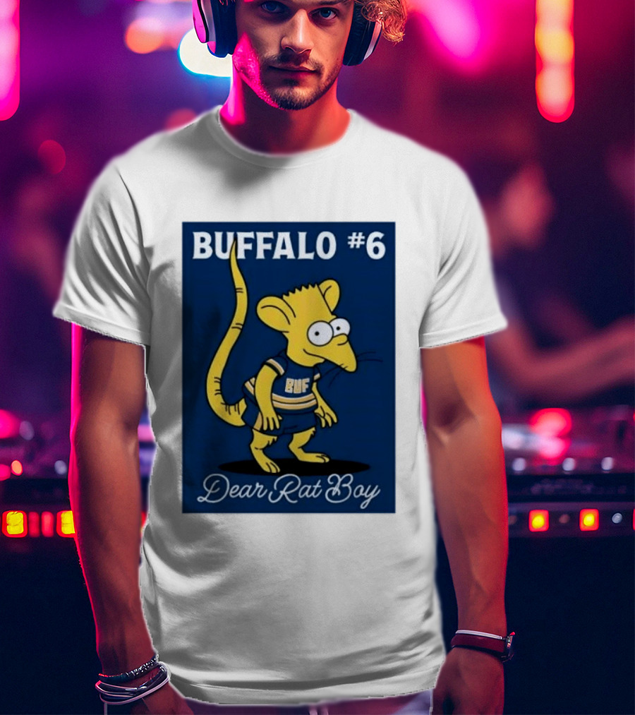 Buffalo #6 Dear Rat Boy BUF Jersey T-Shirt