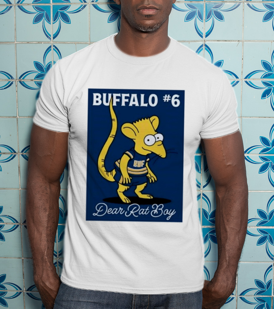 Buffalo #6 Dear Rat Boy BUF Jersey T-Shirt