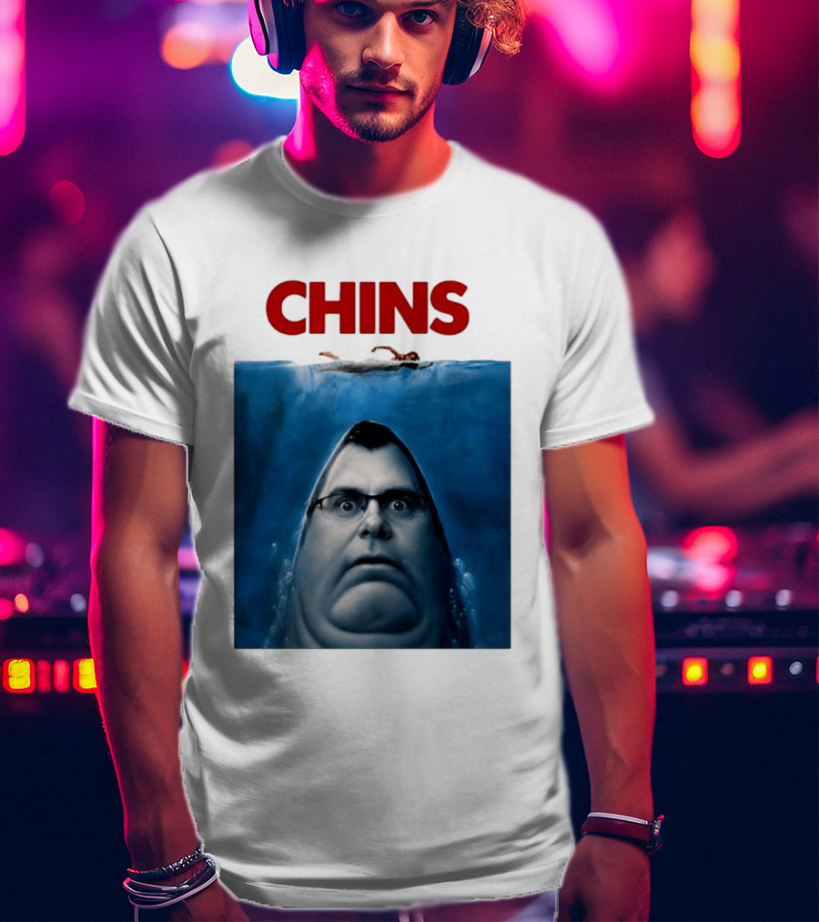Chins X Jaws Movie T-Shirt