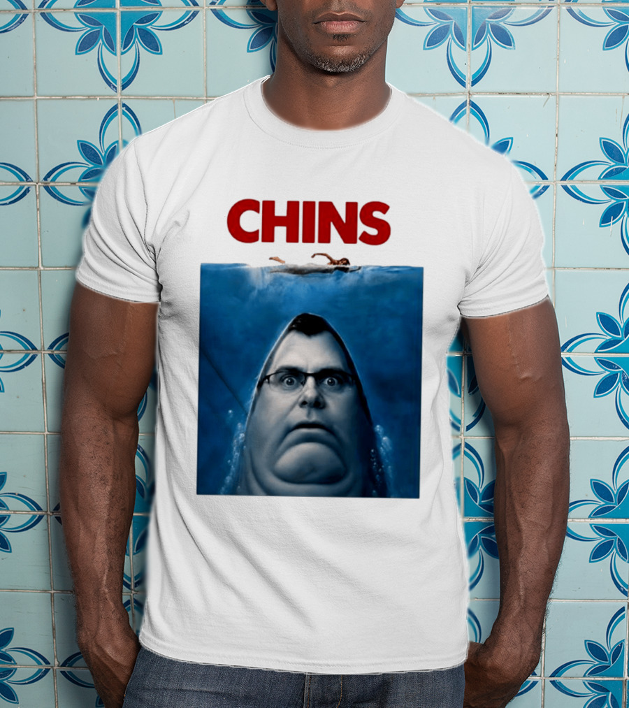 Chins X Jaws Movie T-Shirt