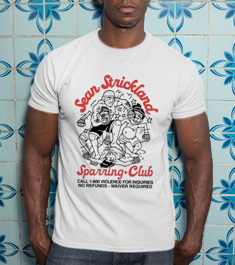 Sean Strickland Sparring Club MMA Fighter T-Shirt