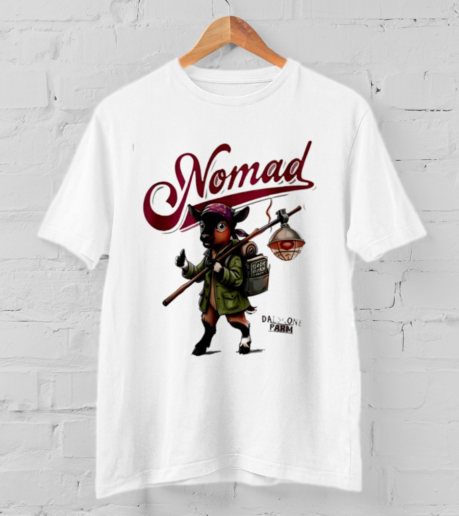 Dalscone Nomad Adventurous Goat Trekker With Lantern T-Shirt