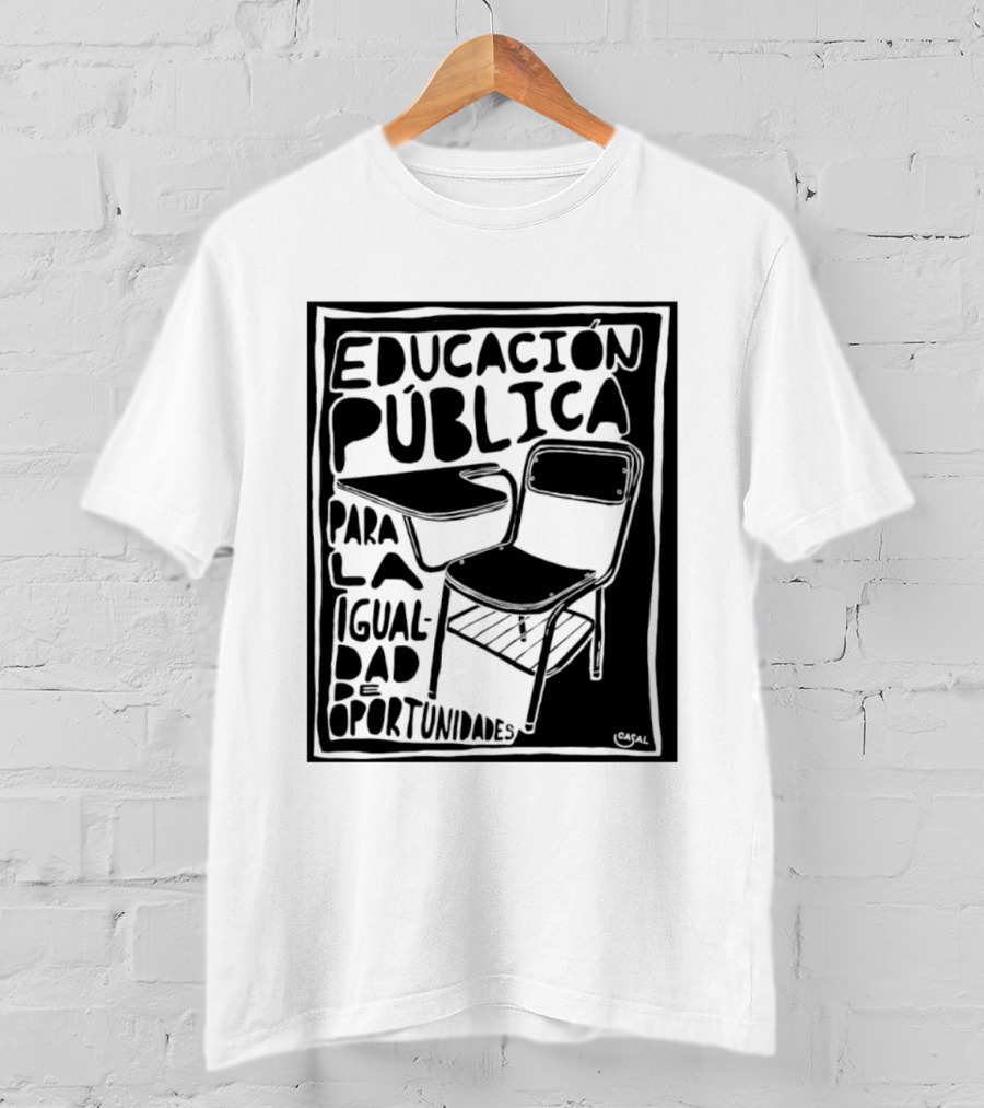 Educación Pública Para La Igualdad De Oportunidades Escolaridad Inclusiva T-Shirt