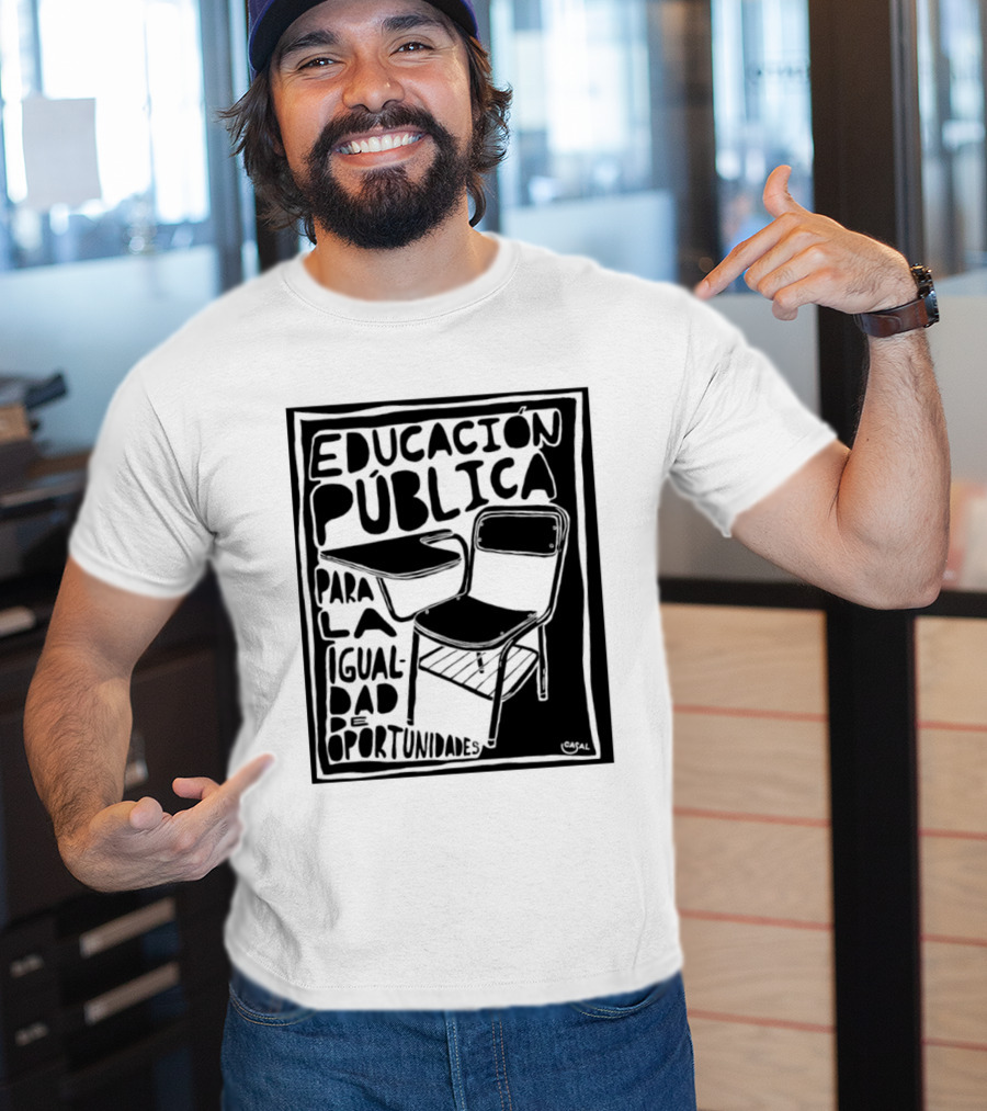 Educación Pública Para La Igualdad De Oportunidades Escolaridad Inclusiva T-Shirt