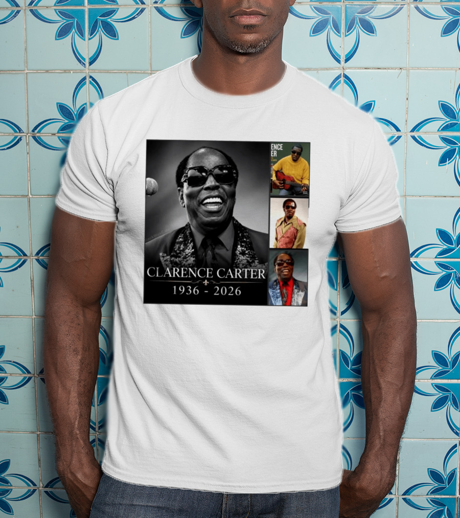 Clarence Carter 1936 2026 Soul Legend Memorial Compilation T-Shirt