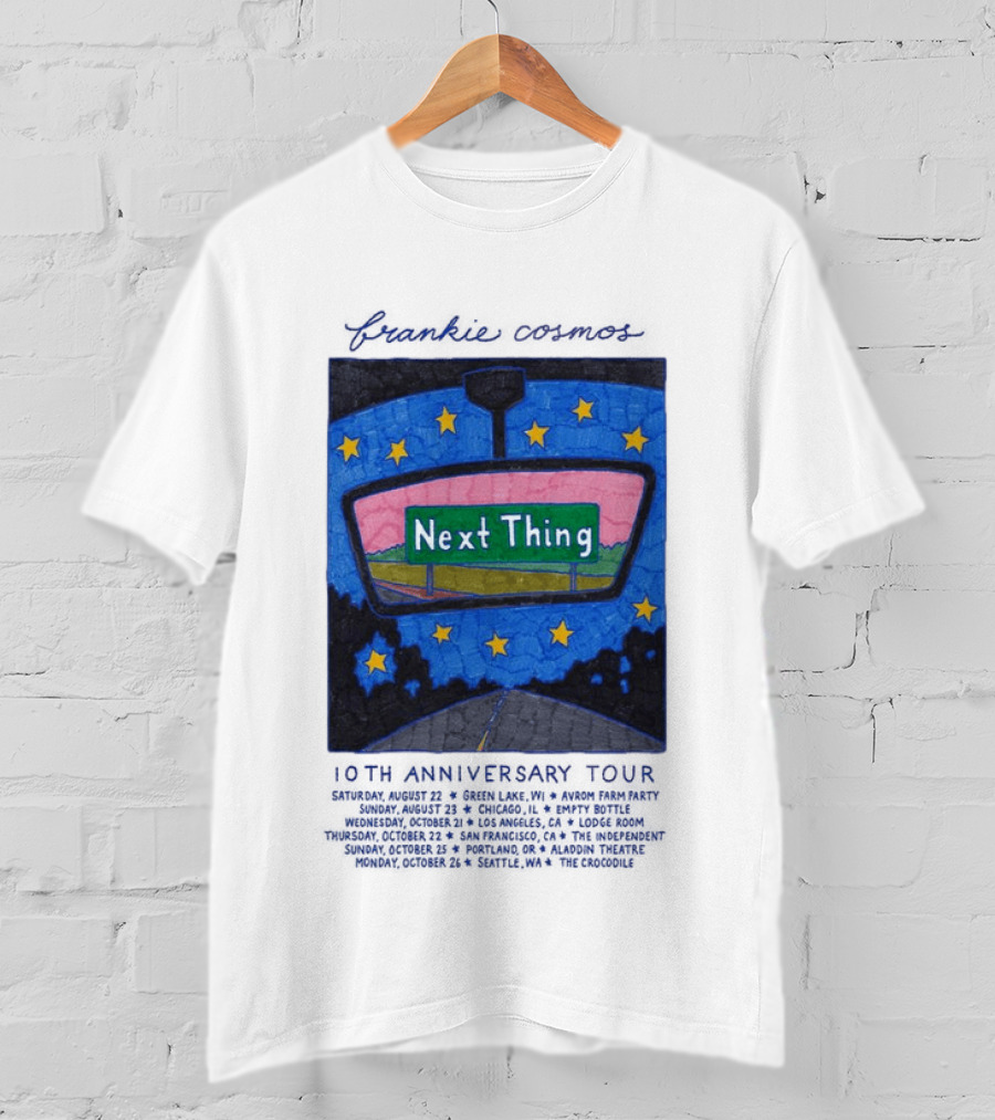 Frankie Cosmos World Tour Next Thing 2026 T-Shirt