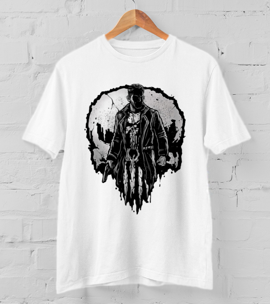 He Who Punishes Skull Emblem Marvel Comics T-Shirt