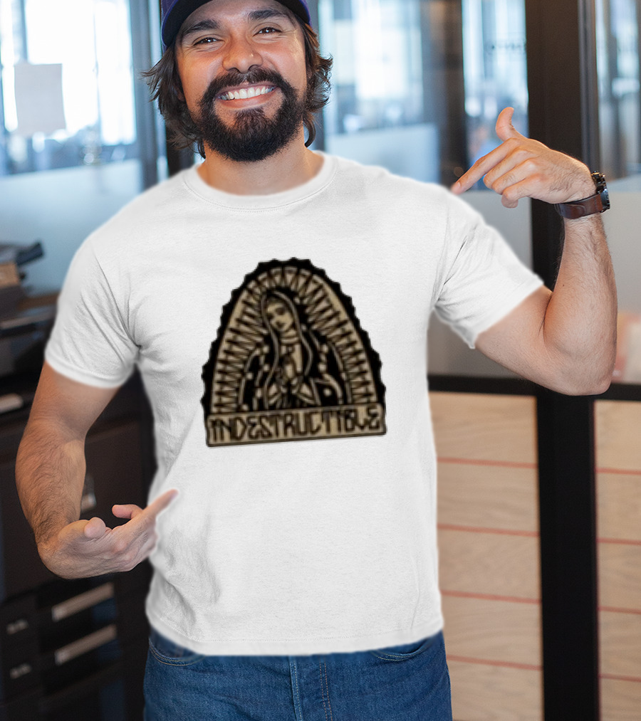 Indestructible Virgin Mary Guadalupe Iconic Mfg T-Shirt