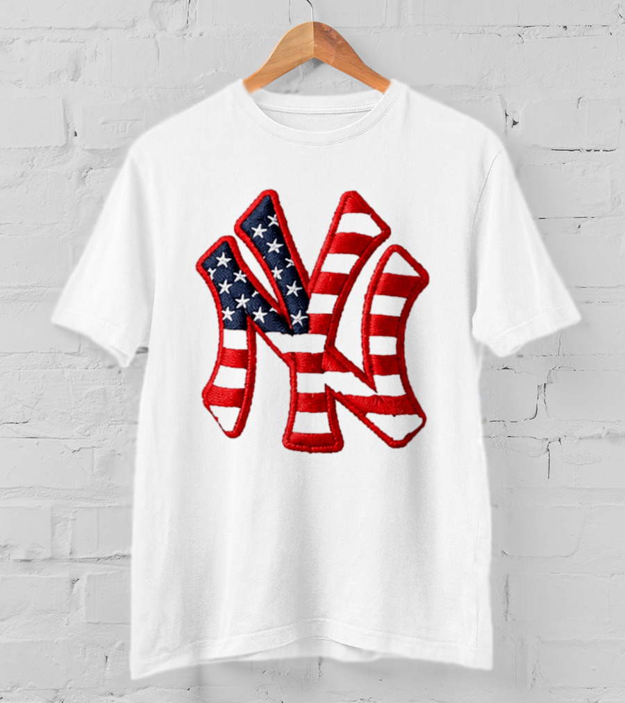 Yankees 4th Of July Stars And Stripes NY 2026 Giveaway T-Shirt