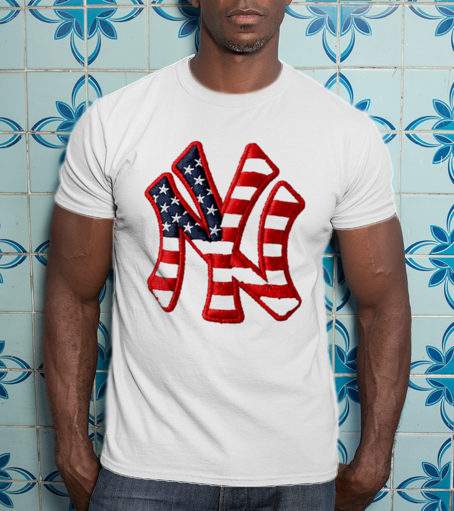 Yankees 4th Of July Stars And Stripes NY 2026 Giveaway T-Shirt