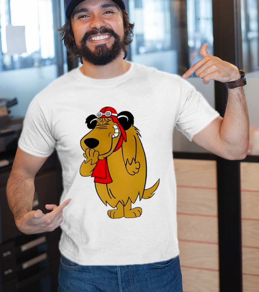 Muttley Dog Wacky Races Cartoon T-Shirt