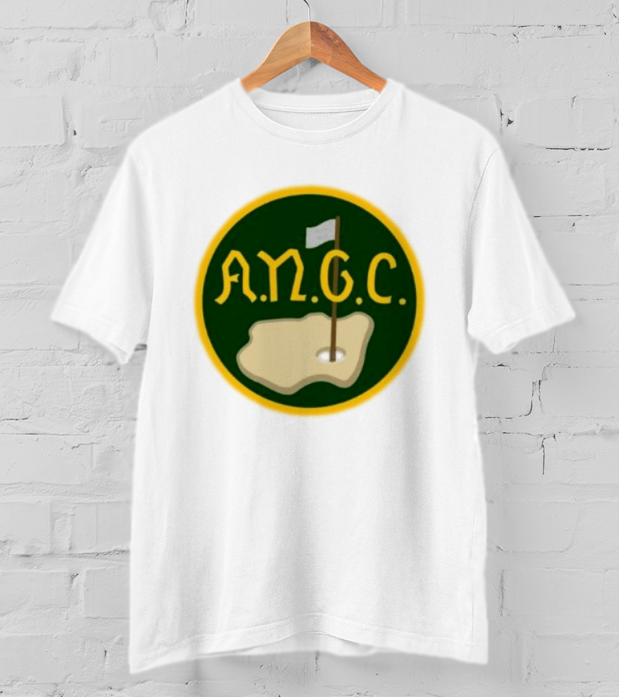 Cameron Young ANGC Golf Emblem Circular Crest T-Shirt