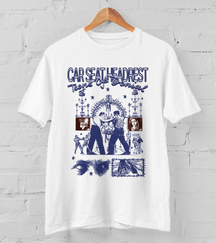 Car Seat Headrest Teens Of Denial 10 Year Anniversary T-Shirt