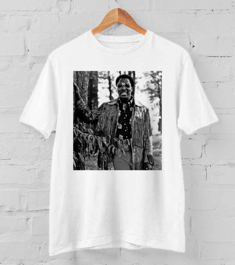 Clarence Carter Singer Fringe Jacket And Sunglasses Outdoors T-Shirt