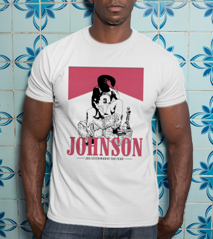 Keldon Johnson San Antonio Spurs 2026 Sixth Man Of The Year Johnson T-Shirt