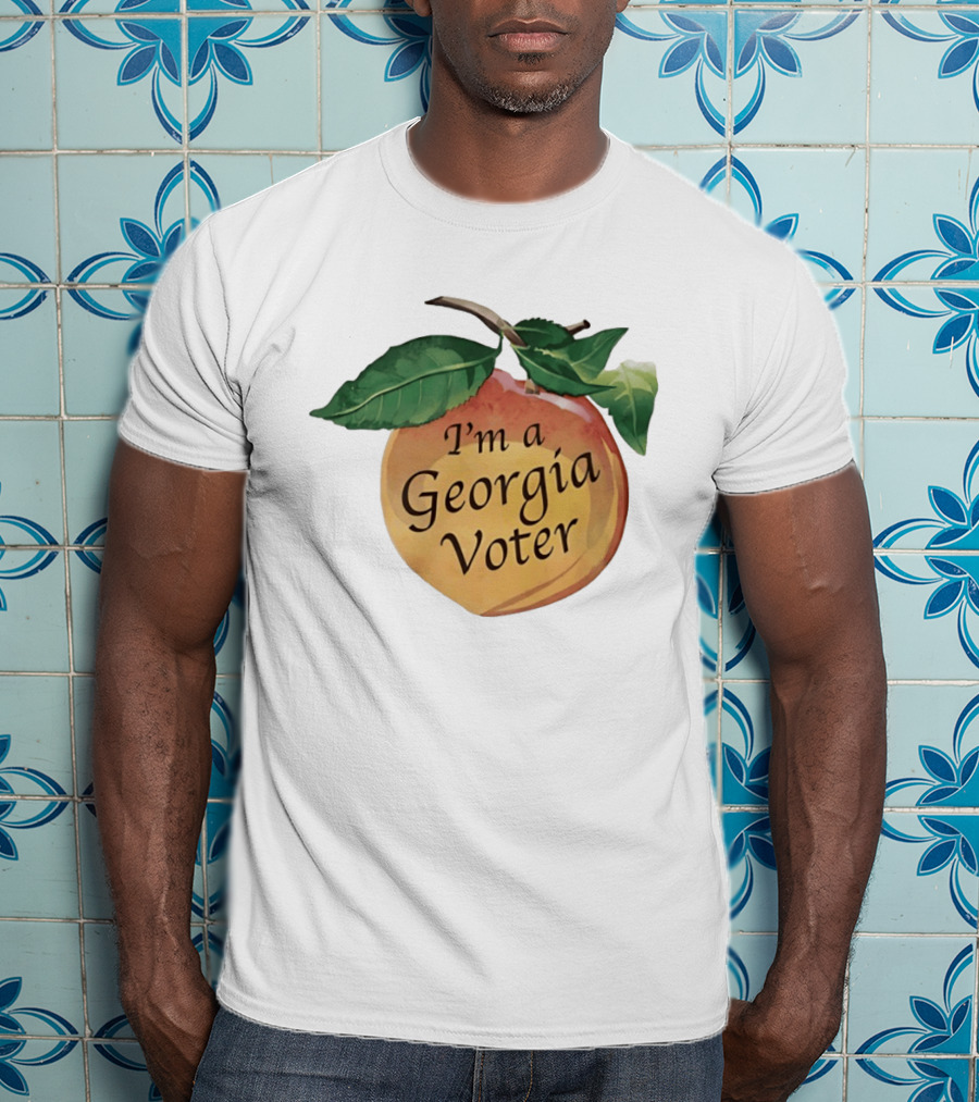 I'm A Georgia Voter Peach T-Shirt