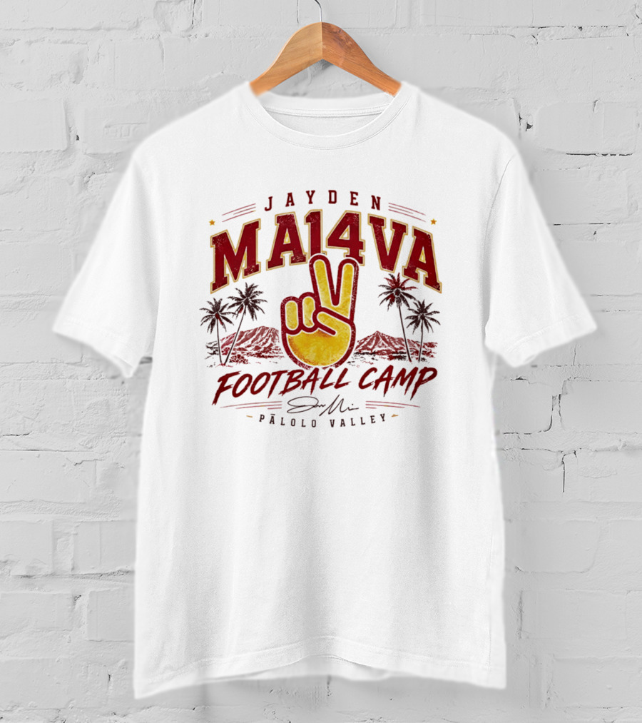 Jayden MA14VA Football Camp Pālolo Valley T-Shirt