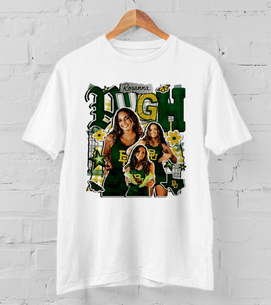 Rosanna Pugh Baylor Track And Field Team Collage T-Shirt