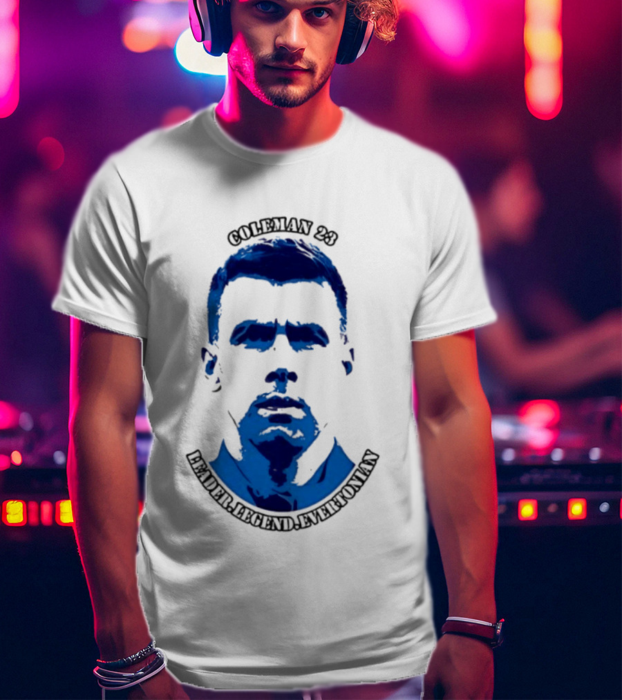 Coleman 23 Leader Legend Evertonian T-Shirt