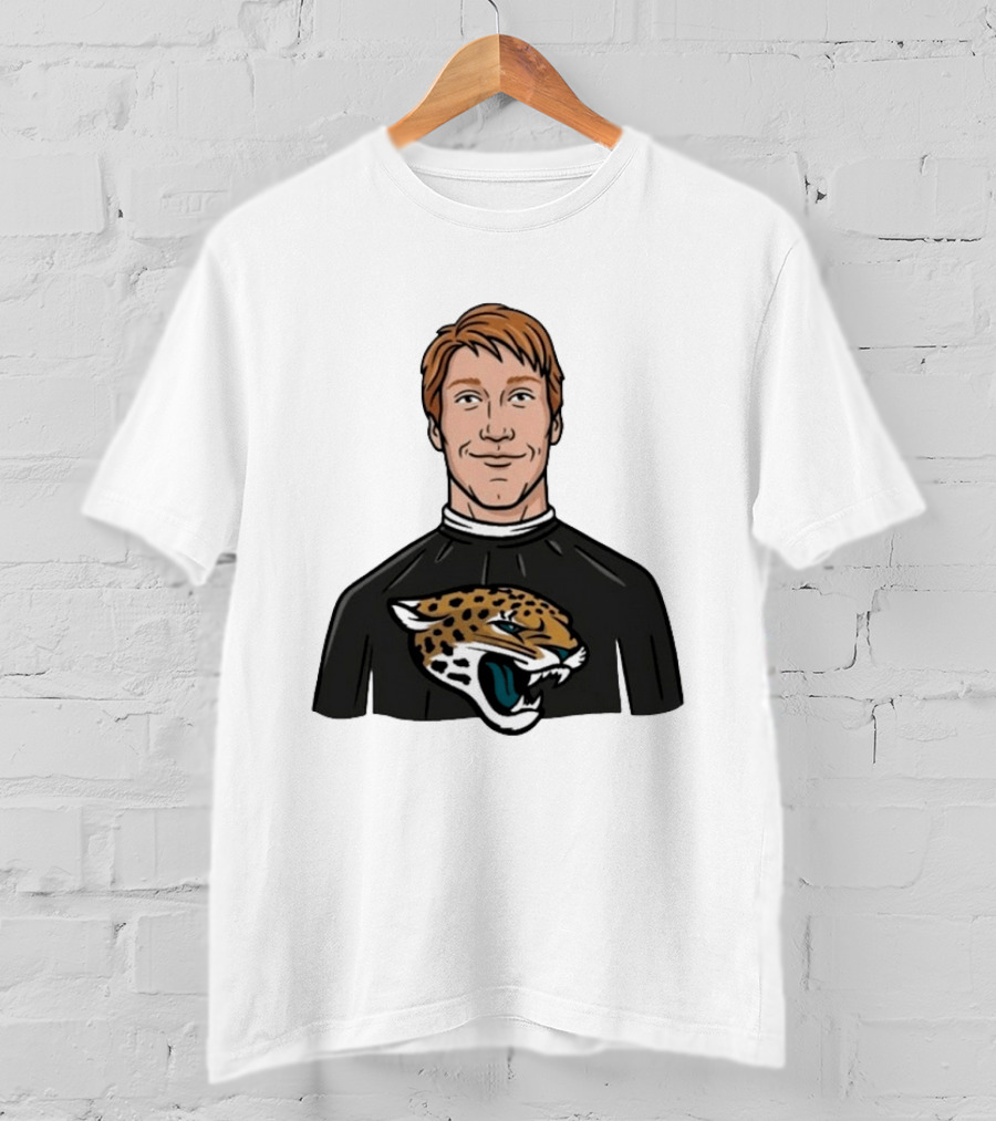 Trevor Lawrence Haircut Jacksonville Jaguars Meme T-Shirt