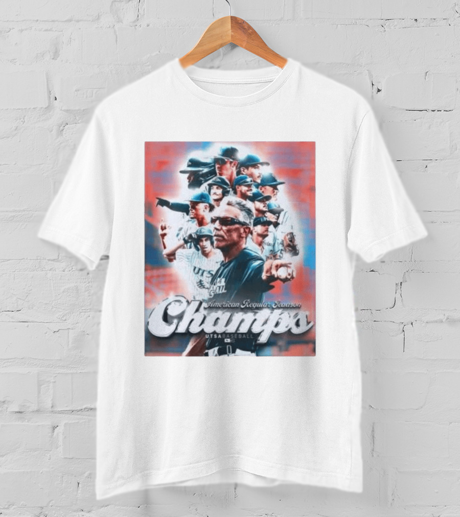 UTSA Baseball 2026 American Regular Season Champs Celebration T-Shirt