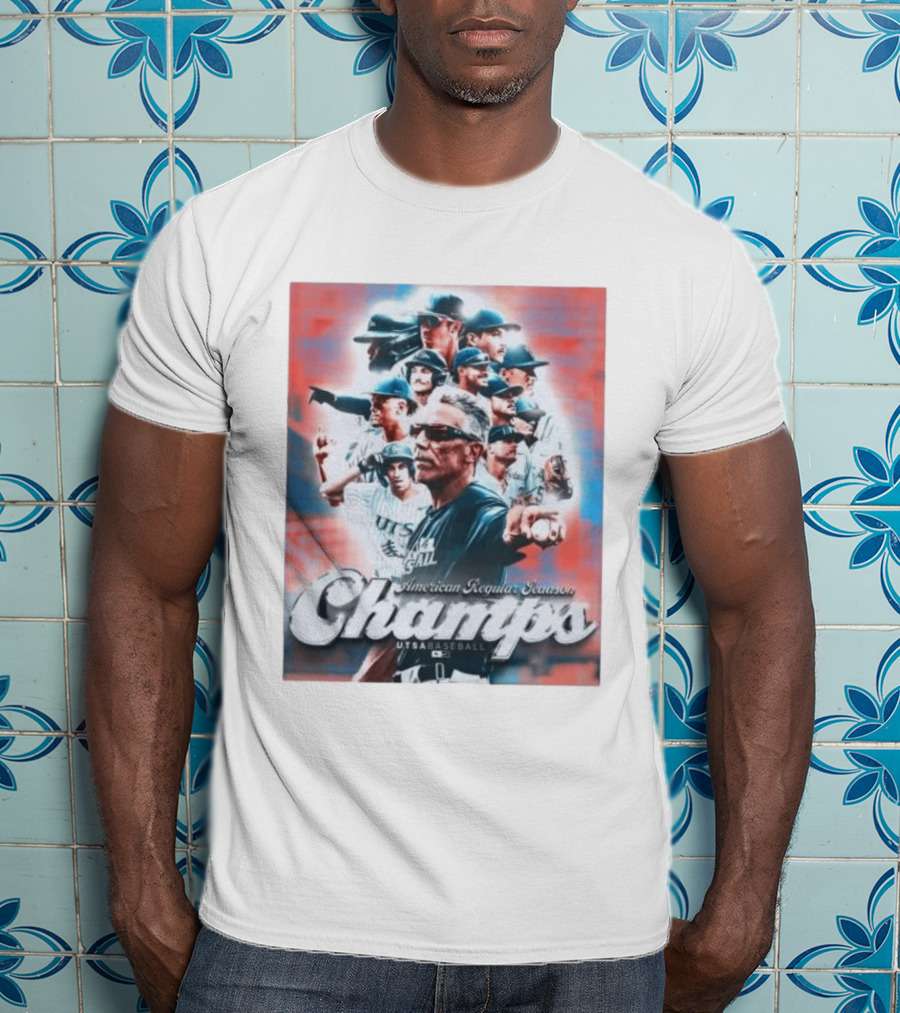 UTSA Baseball 2026 American Regular Season Champs Celebration T-Shirt