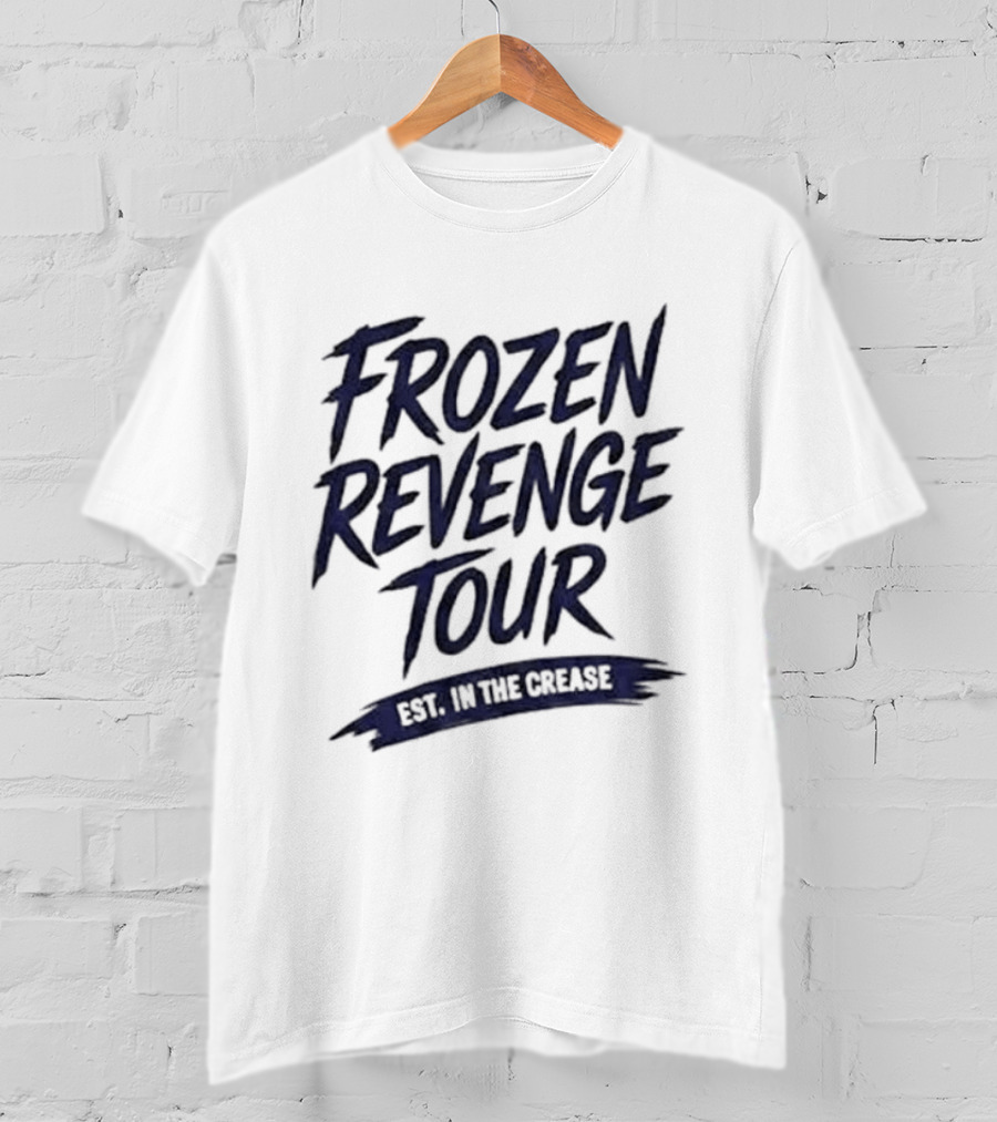 Frozen Revenge Tour Buffalo Sabres Est. In The Crease T-Shirt