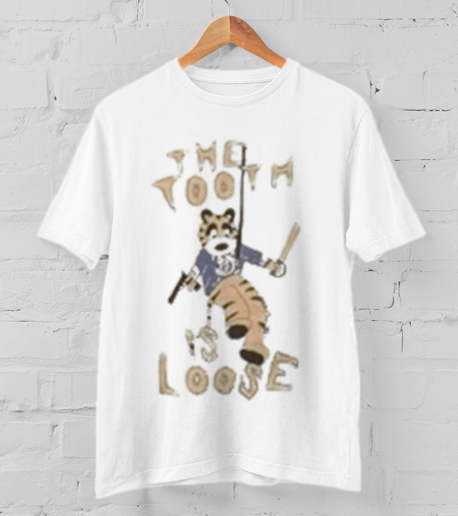 Buffalo Sabres The Tooth Is Loose Hockey Player Cartoon T-Shirt