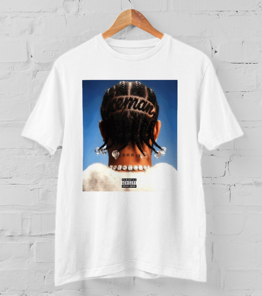 Drake Iceman Adonis Parental Advisory Explicit Content T-Shirt
