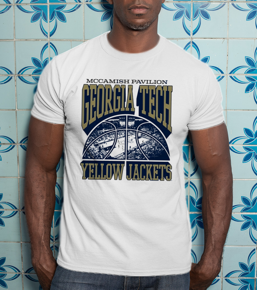Georgia Tech Yellow Jackets Basketball McCamish Pavilion Georgia Tech Yellow Jackets T-Shirt