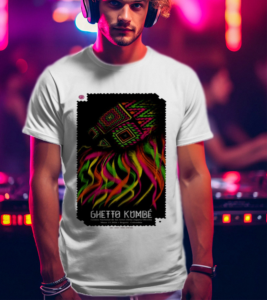Ghetto Kumbé Centro Nacional De Las Artes Delia Zapata Olivella Bogotá Colombia Mayo 15 2026 T-Shirt