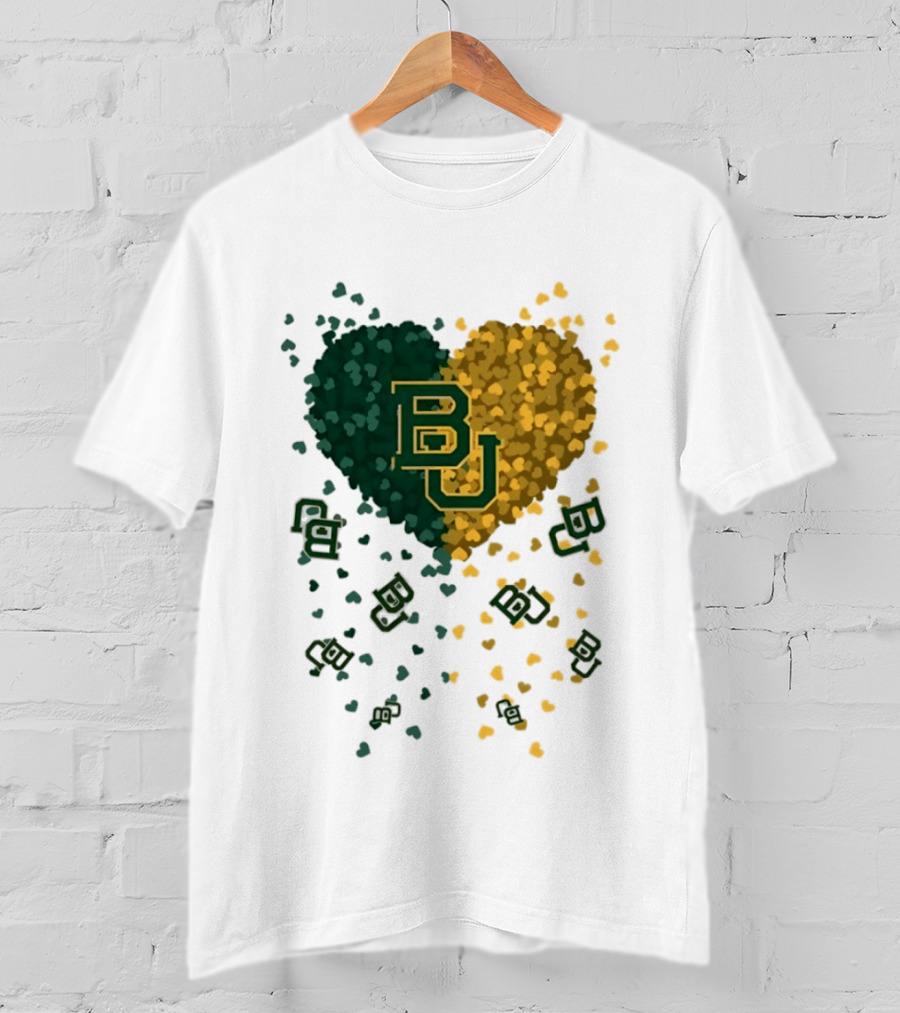 Heart Of Baylor Bears BU Football 2026 T-Shirt