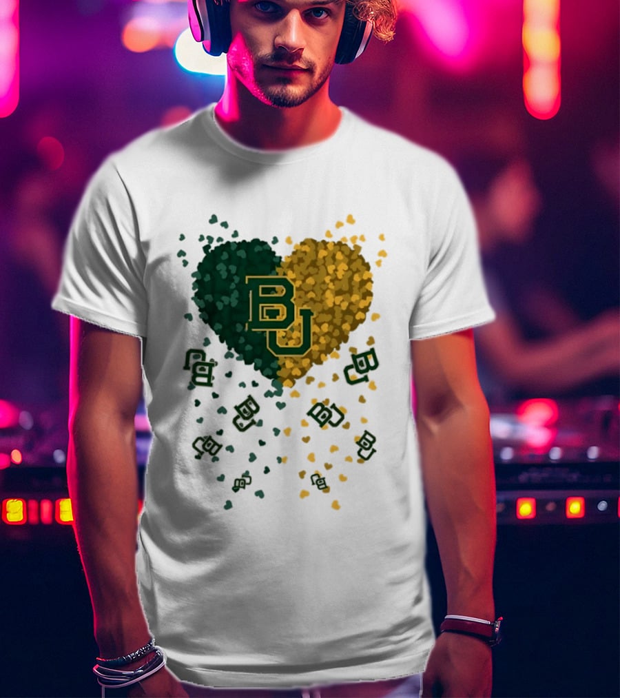 Heart Of Baylor Bears BU Football 2026 T-Shirt