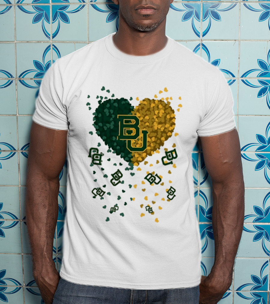 Heart Of Baylor Bears BU Football 2026 T-Shirt