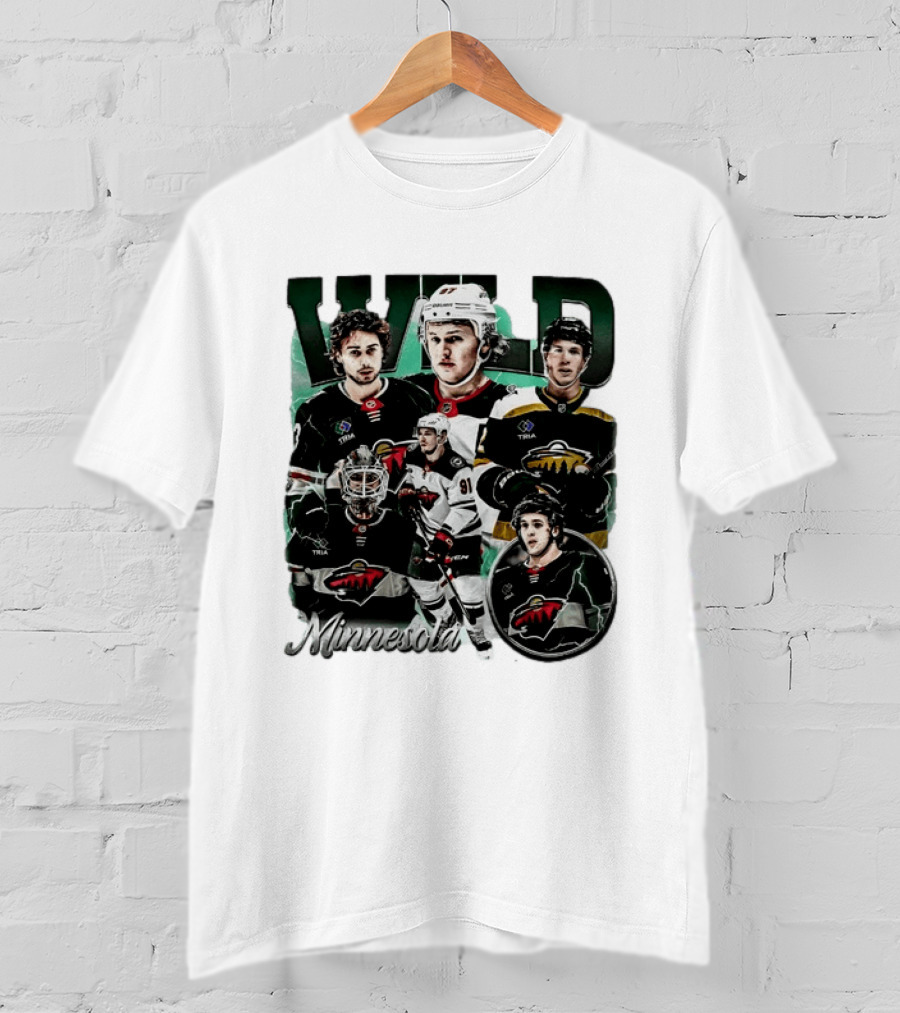 Minnesota Wild Hockey Team Players T-Shirt