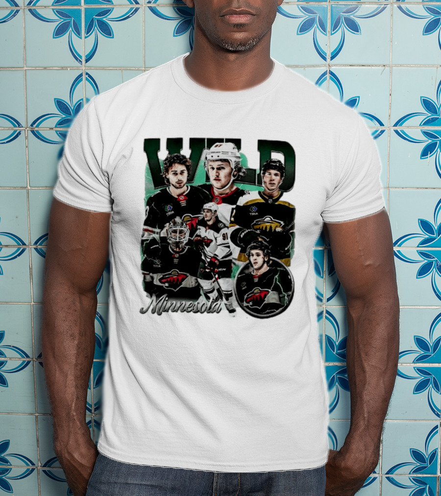 Minnesota Wild Hockey Team Players T-Shirt