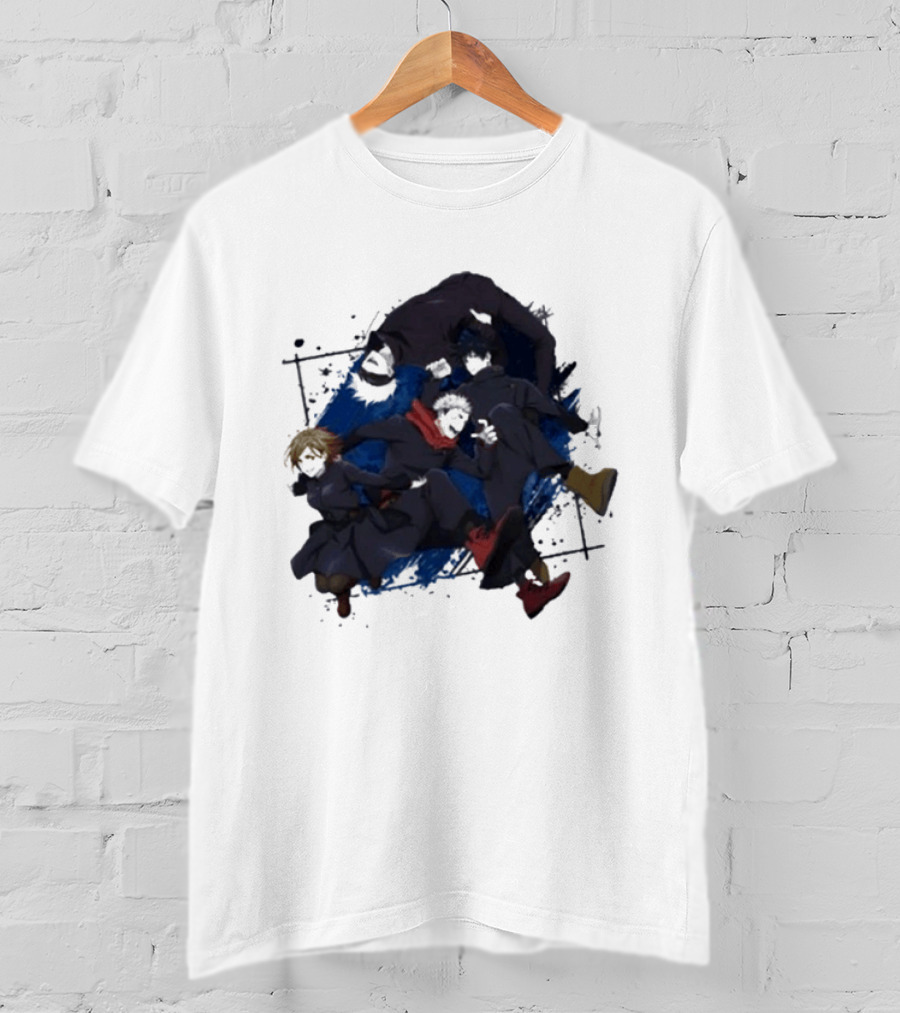 Jujutsu Kaisen Characters Dynamic Illustration 2026 Concert T-Shirt