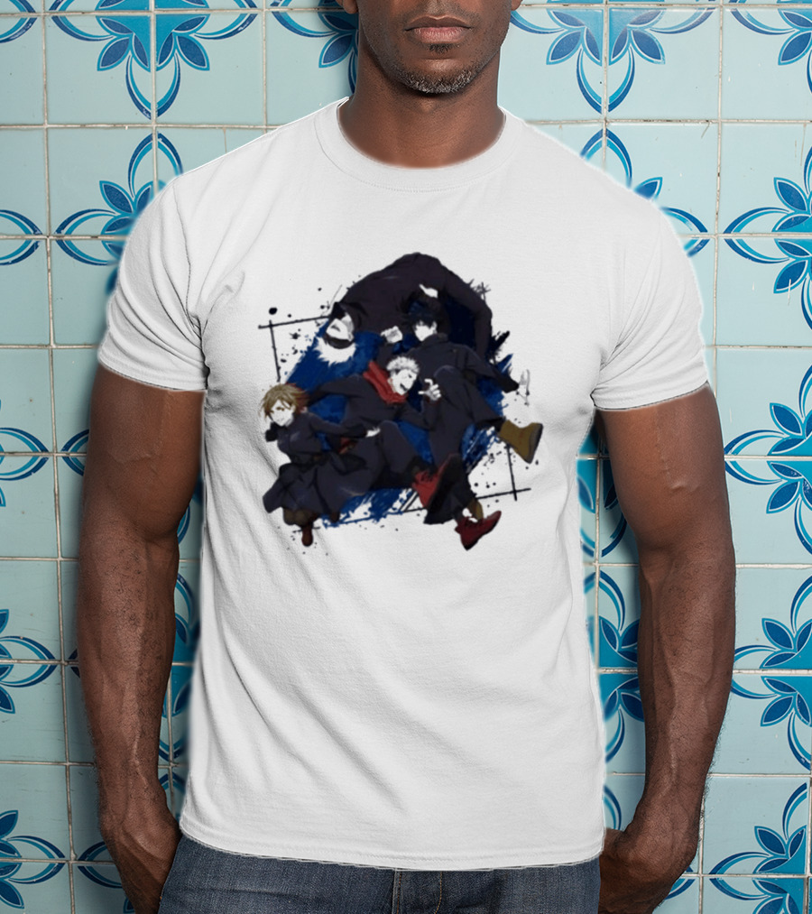Jujutsu Kaisen Characters Dynamic Illustration 2026 Concert T-Shirt