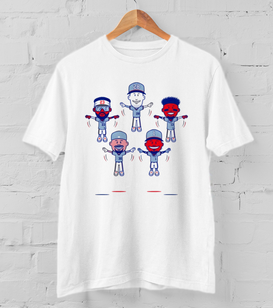 Keep Flying Atlanta Baseball Matt Olson Drake Baldwin Michael Harris II Cartoon Characters T-Shirt