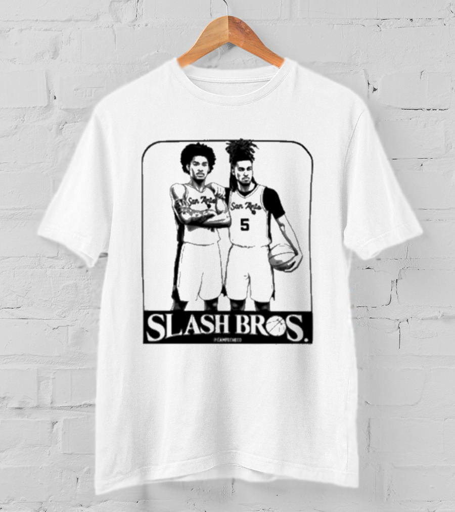 Slash Bros San Fran Basketball Duo 5 T-Shirt