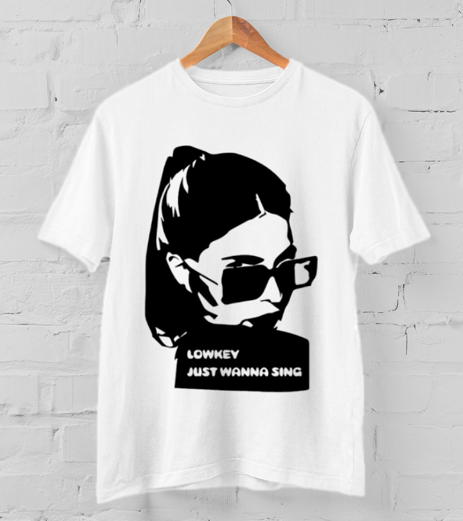 Lowkey Just Wanna Sing X Sophie Rey Sunglasses Girl T-Shirt
